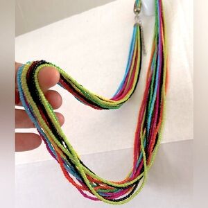 EUC - Beaded Multicolor Necklace